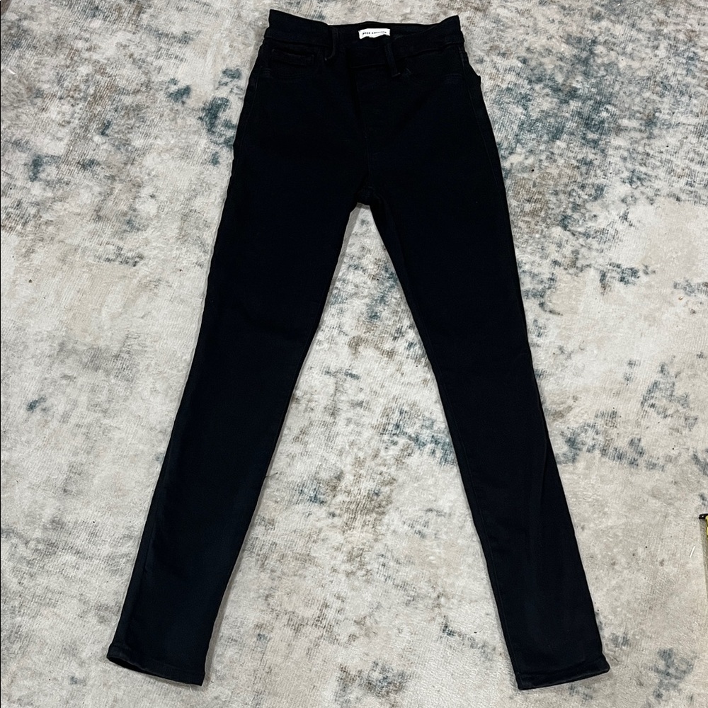 Good American Black Skinny Jeans size small
